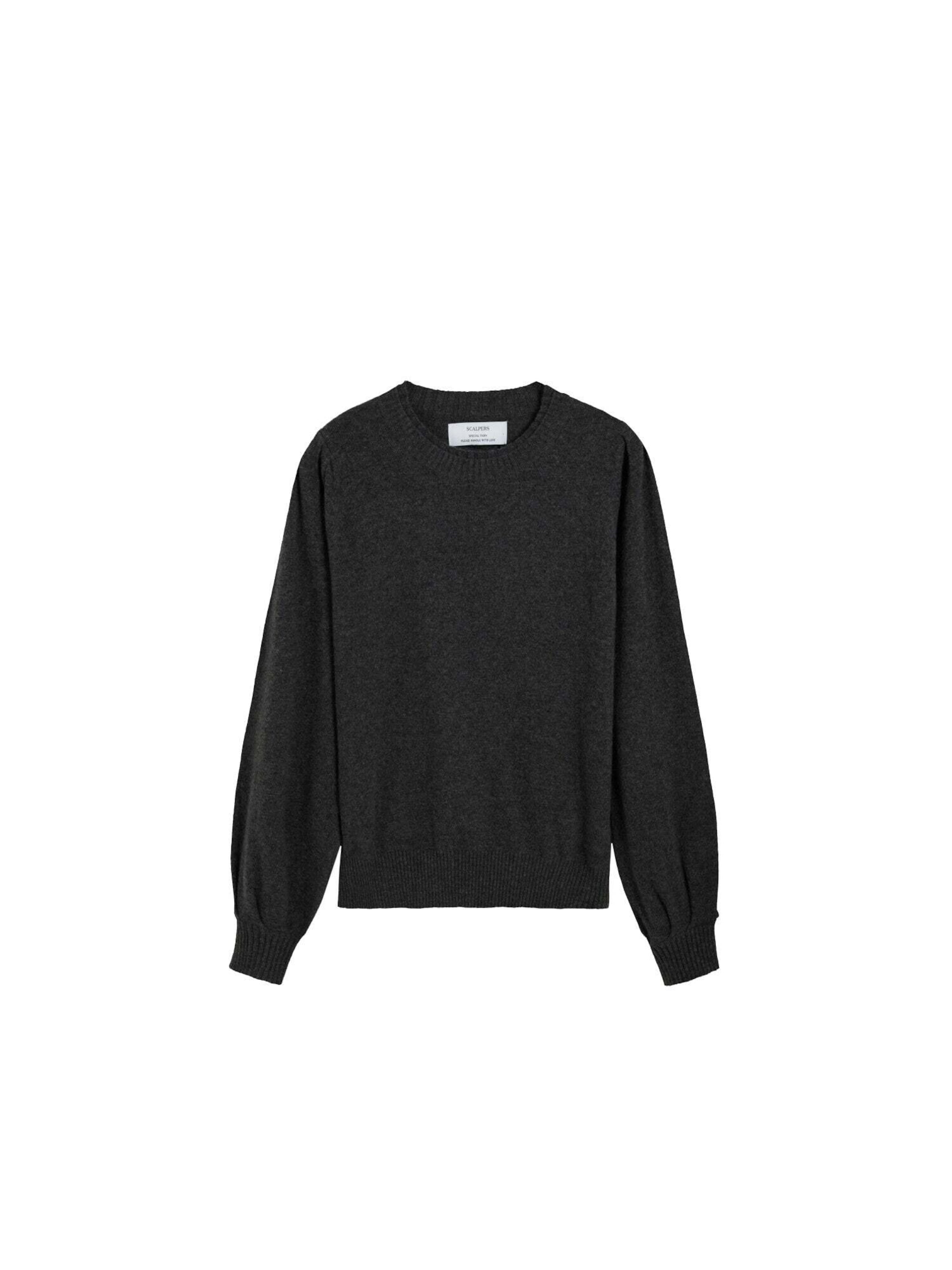 Pullover di Scalpers in grigio: frontale