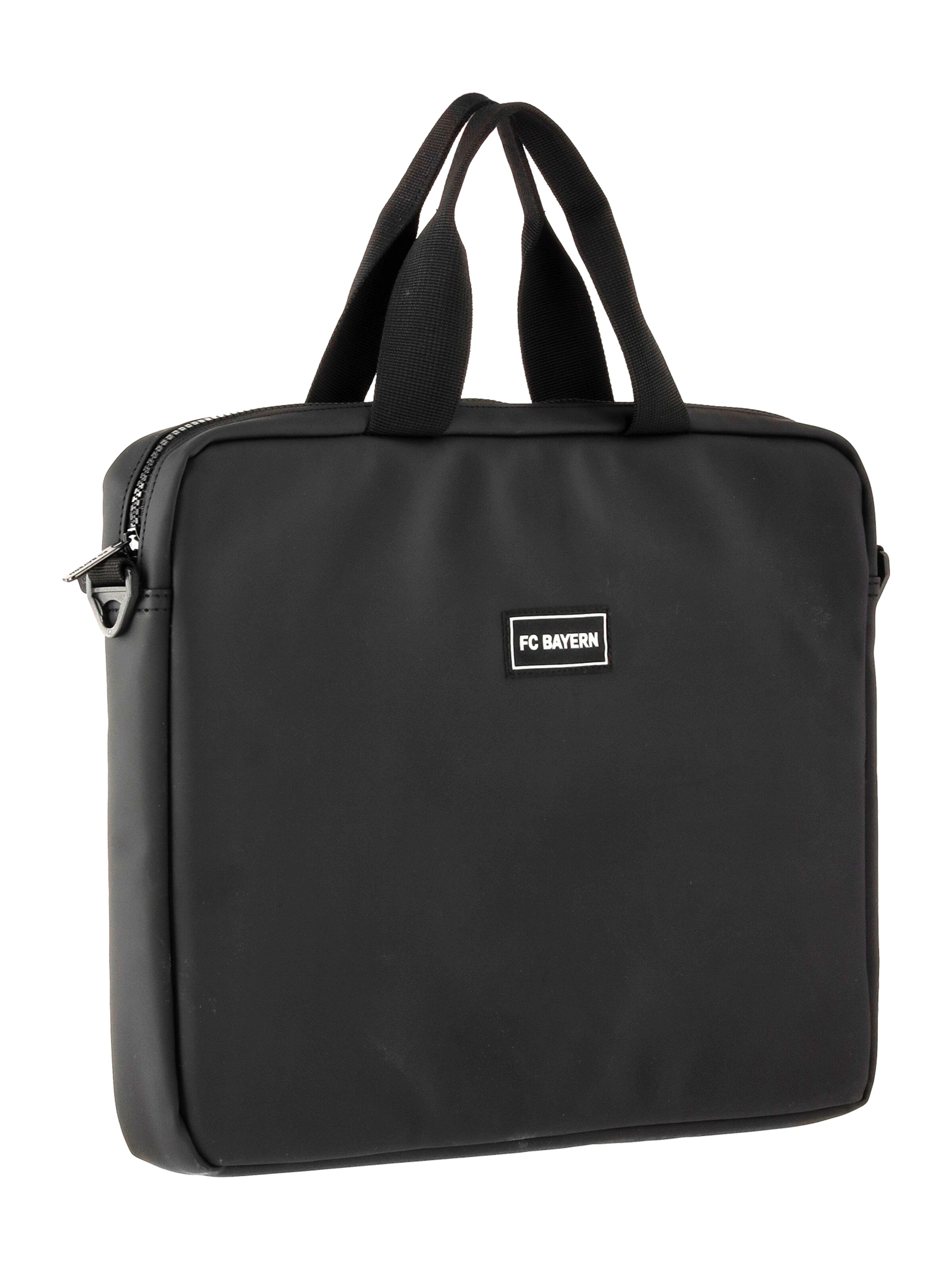 FC BAYERN MÜNCHEN Laptoptasche in Schwarz