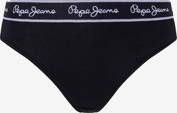 Pepe Jeans Thong in Black: front