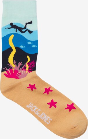 JACK & JONES Socks 'VACAY' in Blue