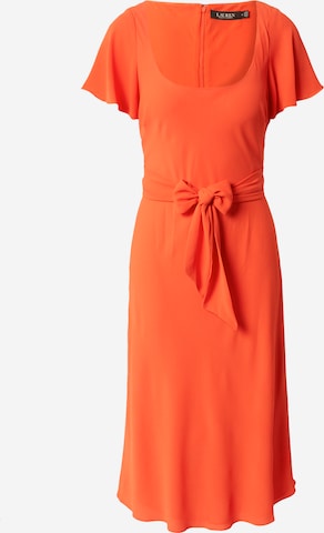 Lauren Ralph Lauren - Vestido de cocktail 'ZAWATO ' em laranja: frente