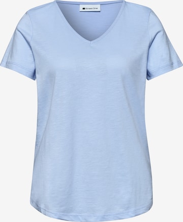 STREET ONE Shirt in Blue: front
