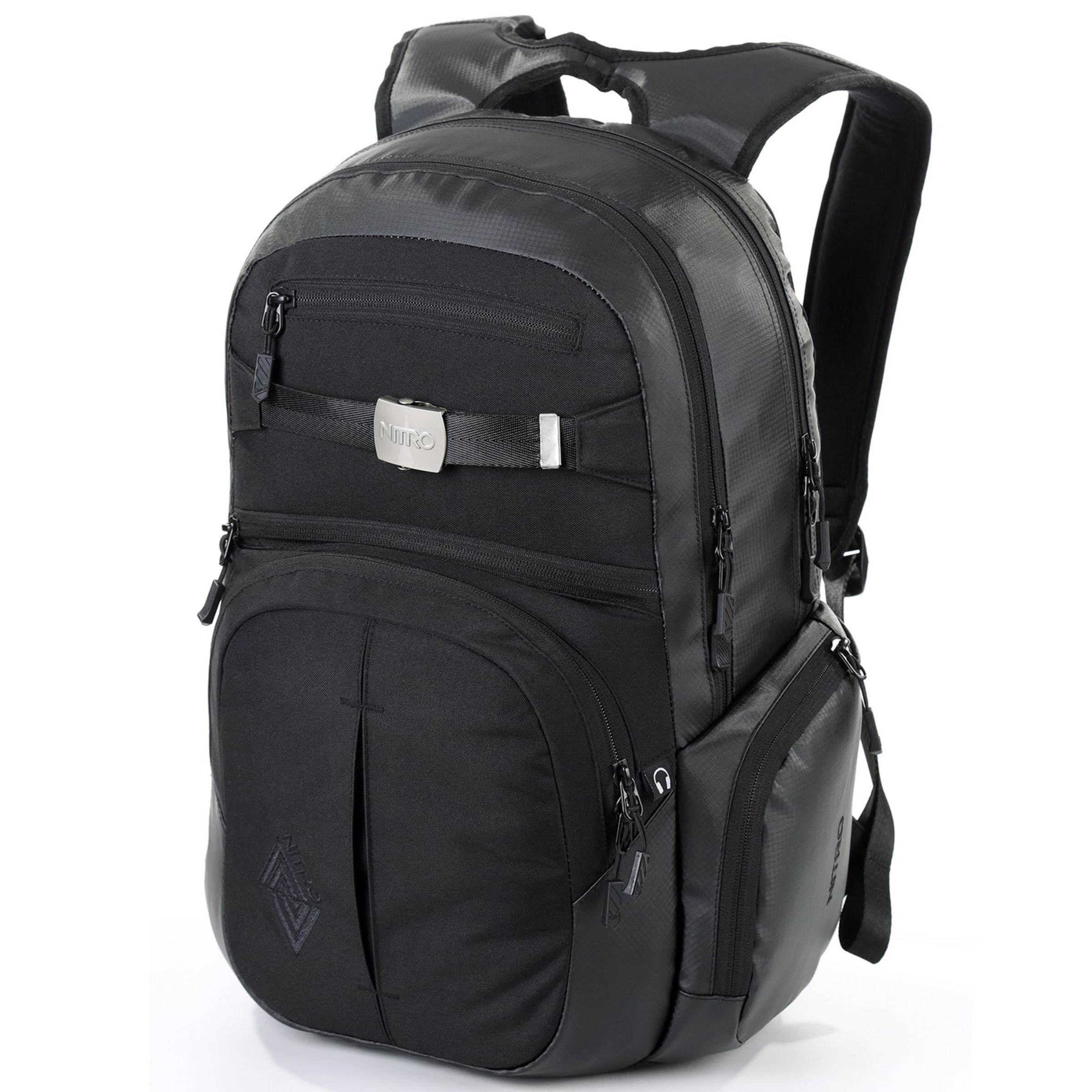NitroBags Rucksack 'Daypack Hero' in Schwarz
