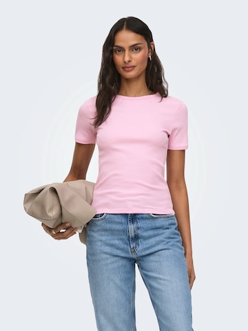 JDY Shirt 'JDYLUCKY' in Pink: front