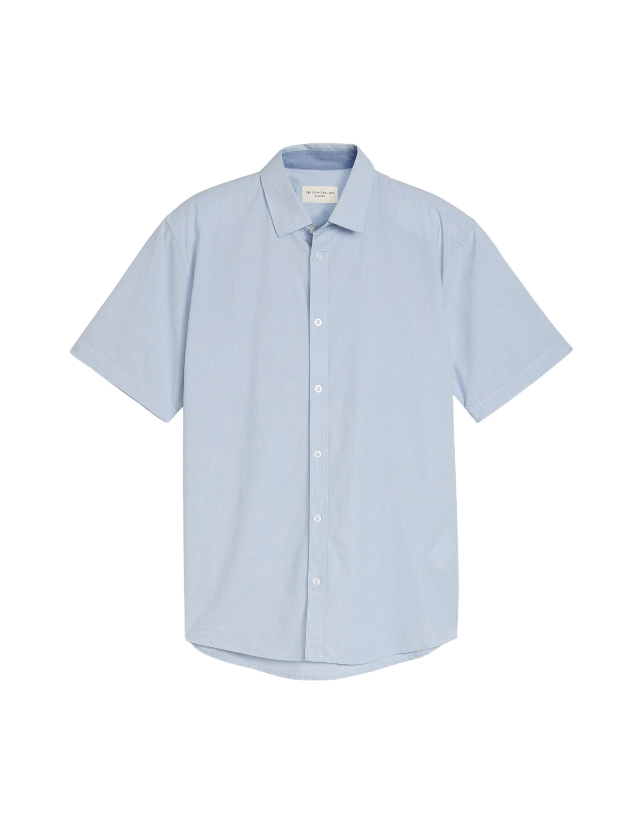 Regular fit Cămașă de la TOM TAILOR pe albastru: față