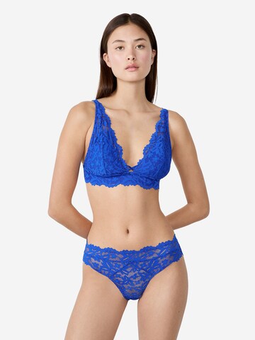 Slip di ETAM in blu: frontale