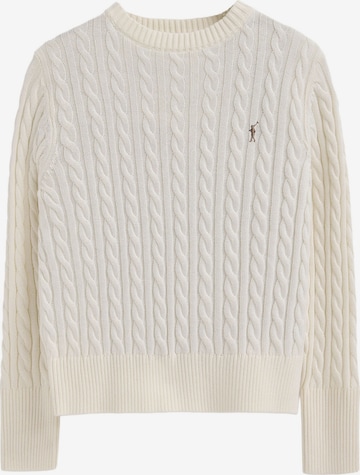 Polo Club Sweater in Beige: front