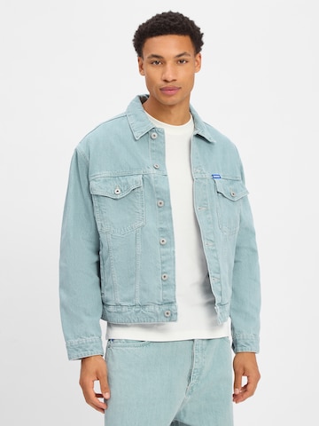 Veste mi-saison HUGO en vert : devant