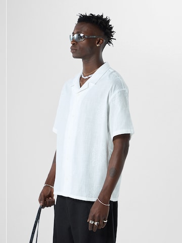 Comfort fit Camicia 'Yucca' di VAMOS CLO in bianco