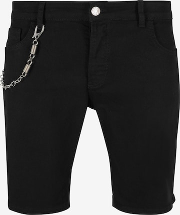 2Y Premium Regular Jeans in Black: front