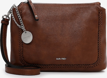 Suri Frey Schoudertas 'Piggy' in Bruin: voorkant