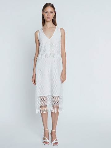 Ana Alcazar Dress 'Rajosi' in White