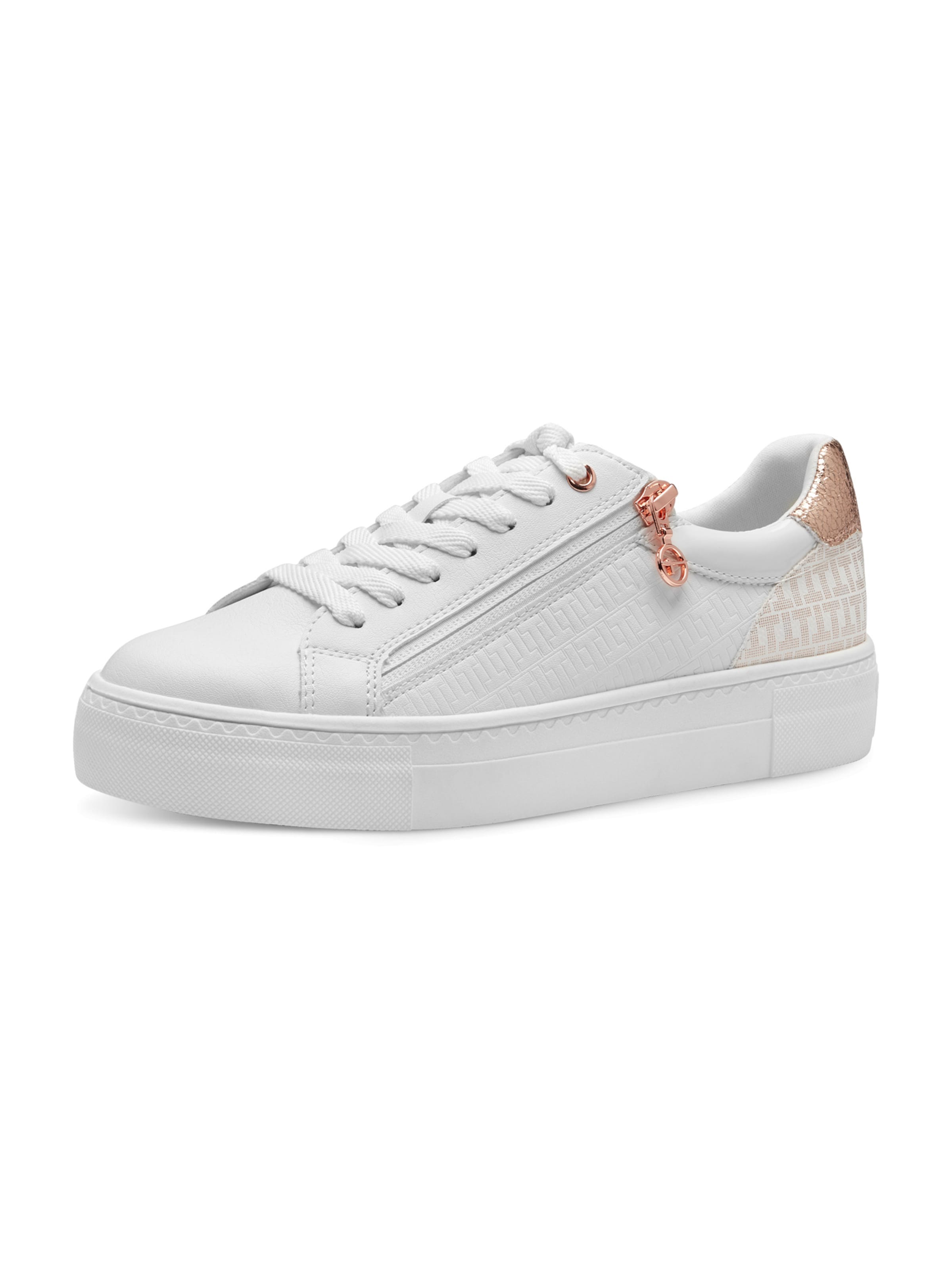 Tamaris Sneakers in Gold / White, Item view