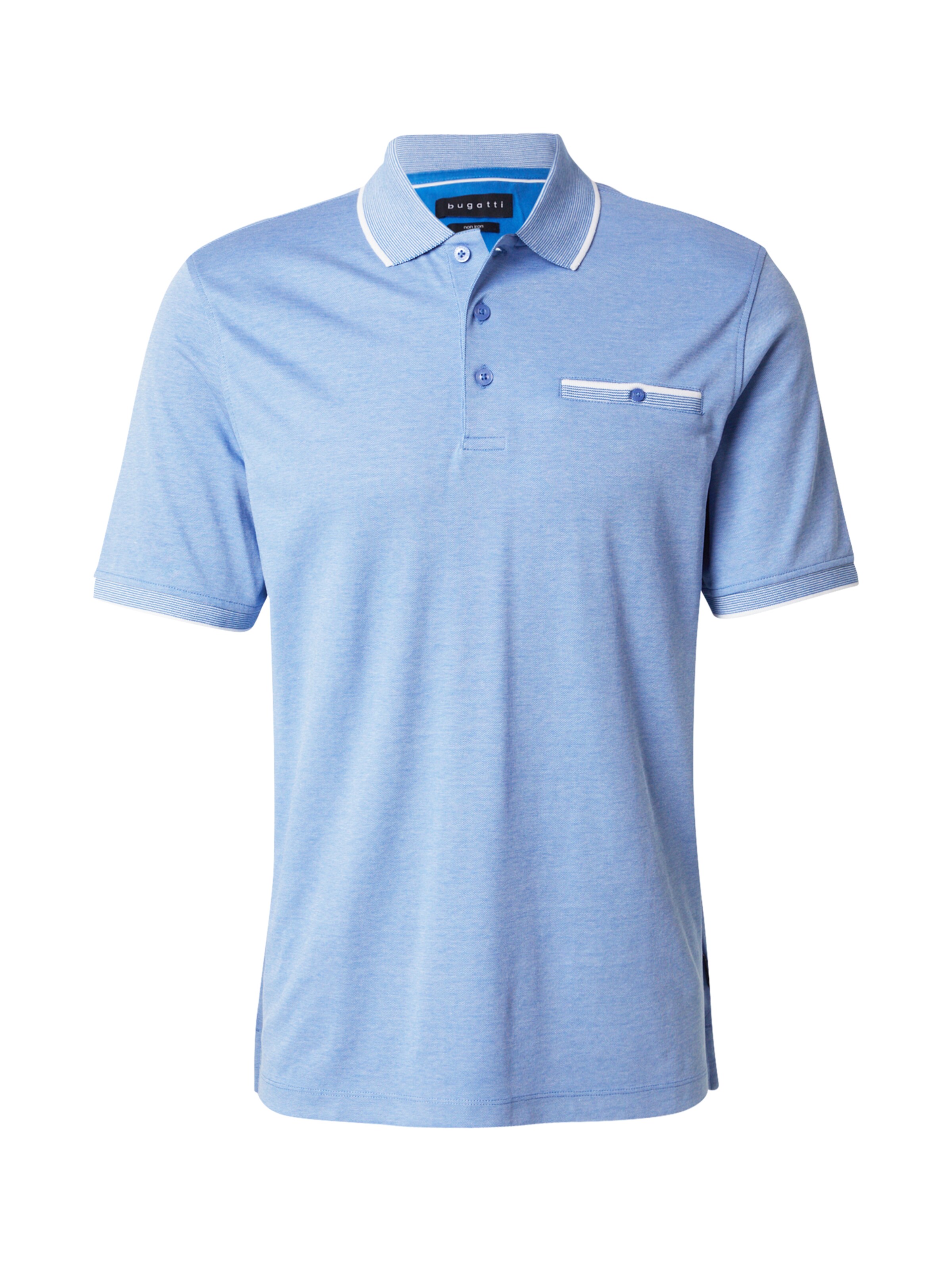 bugatti Särk, värv sinine: eest vaates