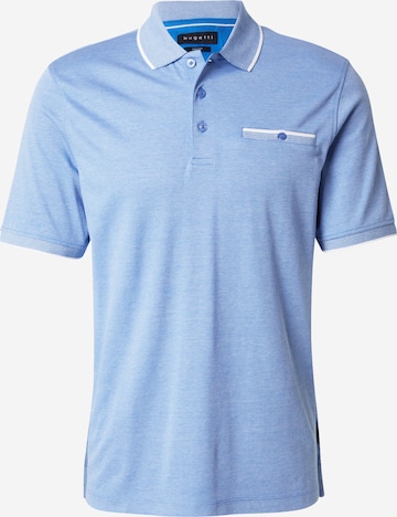 T-Shirt bugatti en bleu : devant