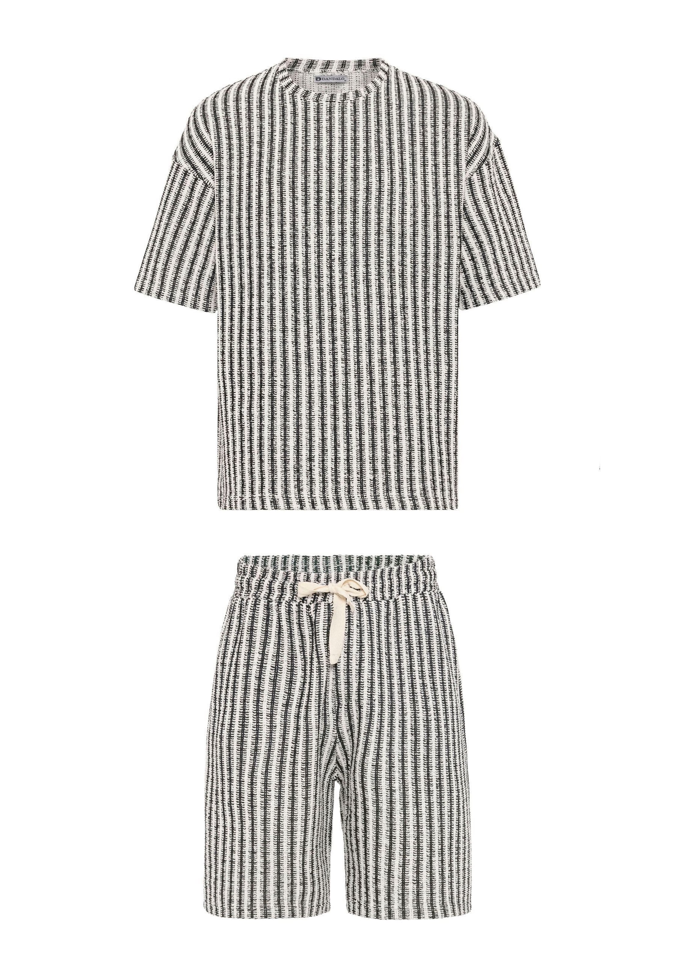 Dandalo Juoksupuku värissä musta: etupuoli