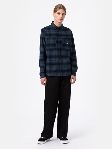 DICKIES Regular Fit Paita 'Evansville' värissä sininen