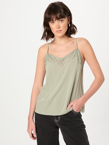 ABOUT YOU Top 'SIlva' in Green: front