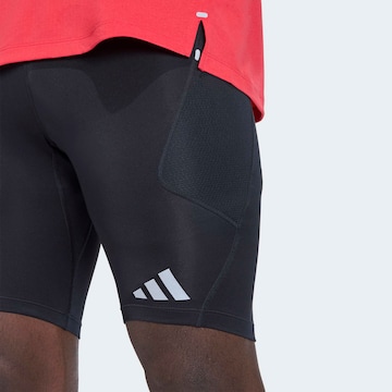 ADIDAS PERFORMANCE Skinny Workout Pants 'ADI365' in Black