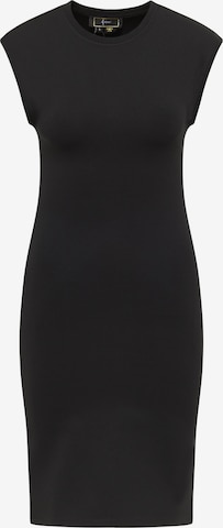 faina Dress in Black: front