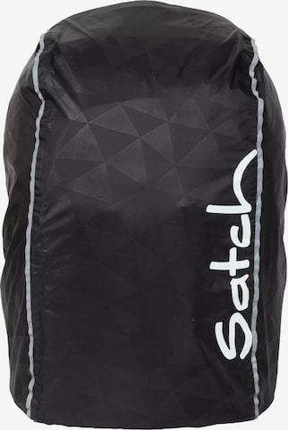 Satch Backpack 'Regenschutz Regenschutz' in Black: front