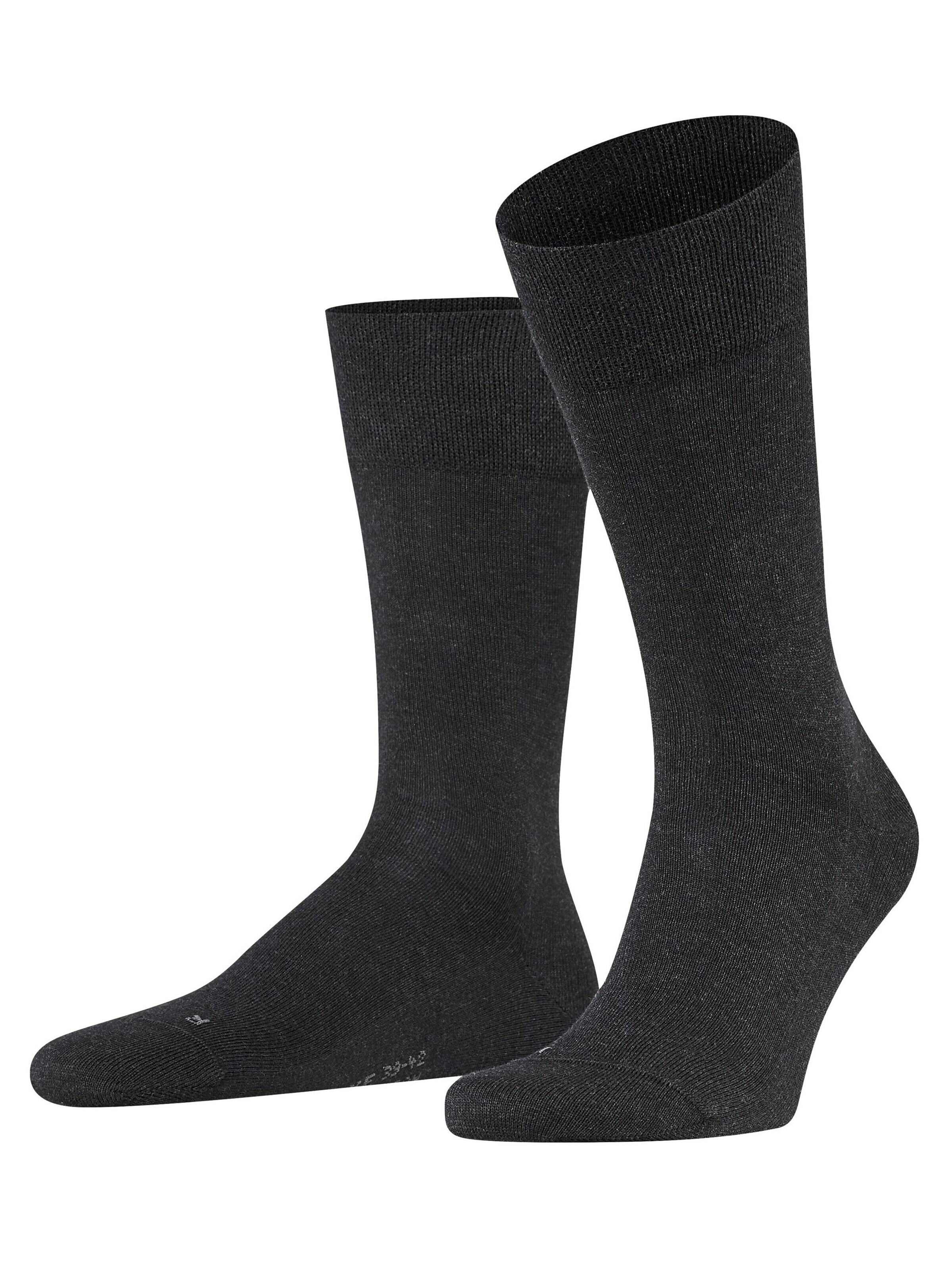 FALKE Socken 'Sensitive London'‌‌‌‌‌‌‌‌‌ in Grau: Vorderseite