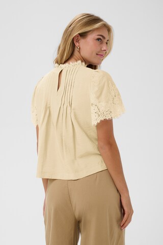 SAINT TROPEZ Bluse 'Prudence' i beige