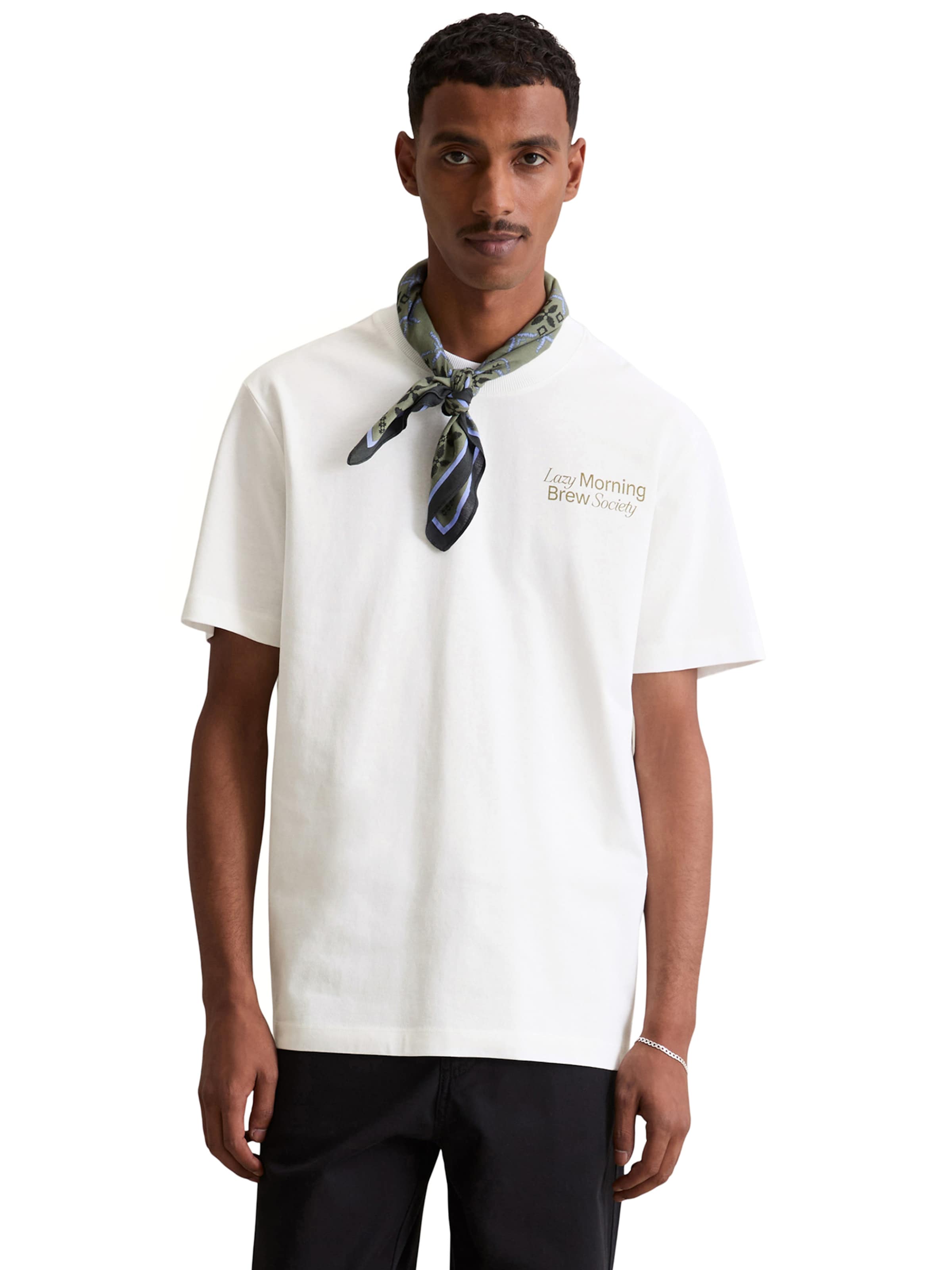 Marc O'Polo DENIM Тениска в бяло