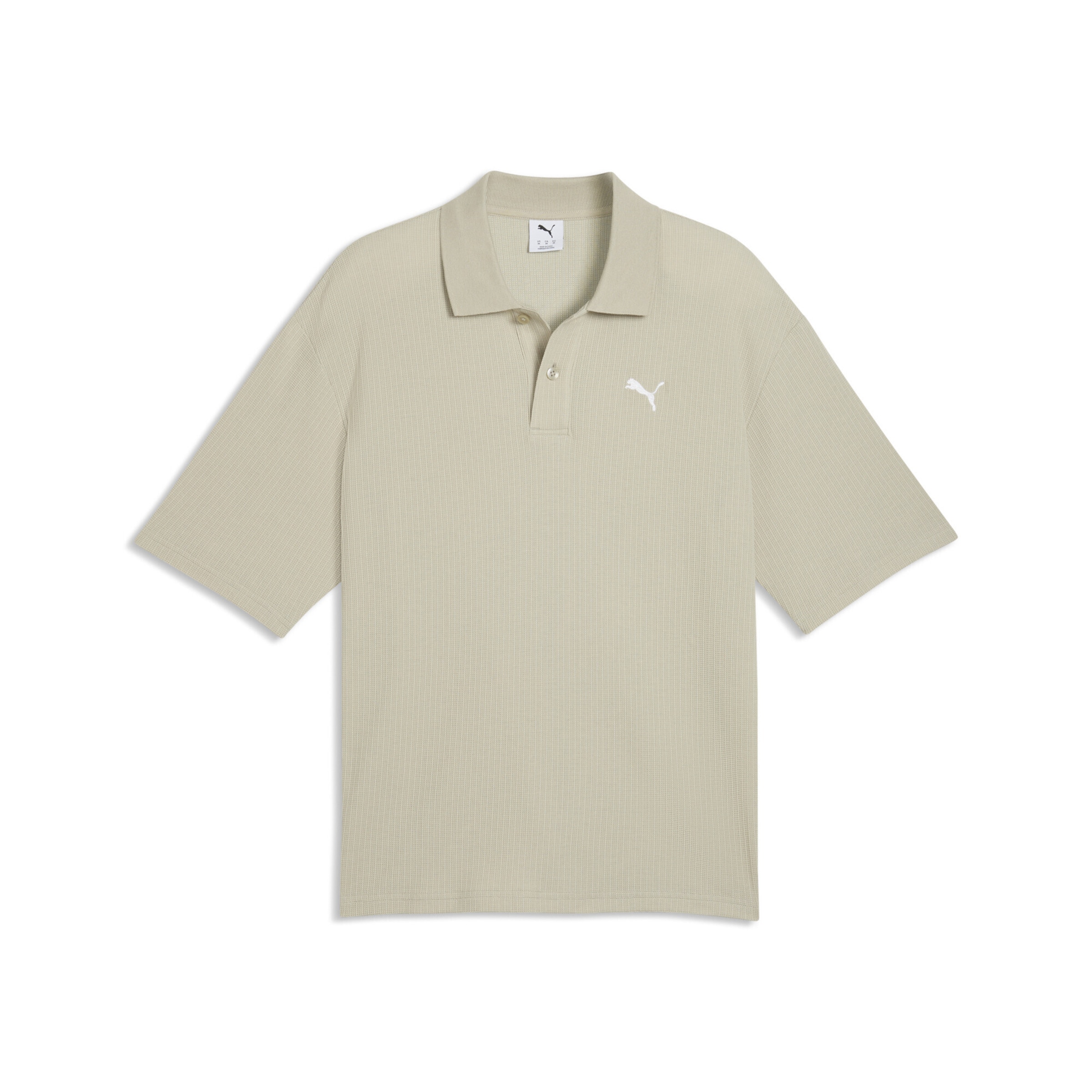 PUMA Shirt in Beige: voorkant
