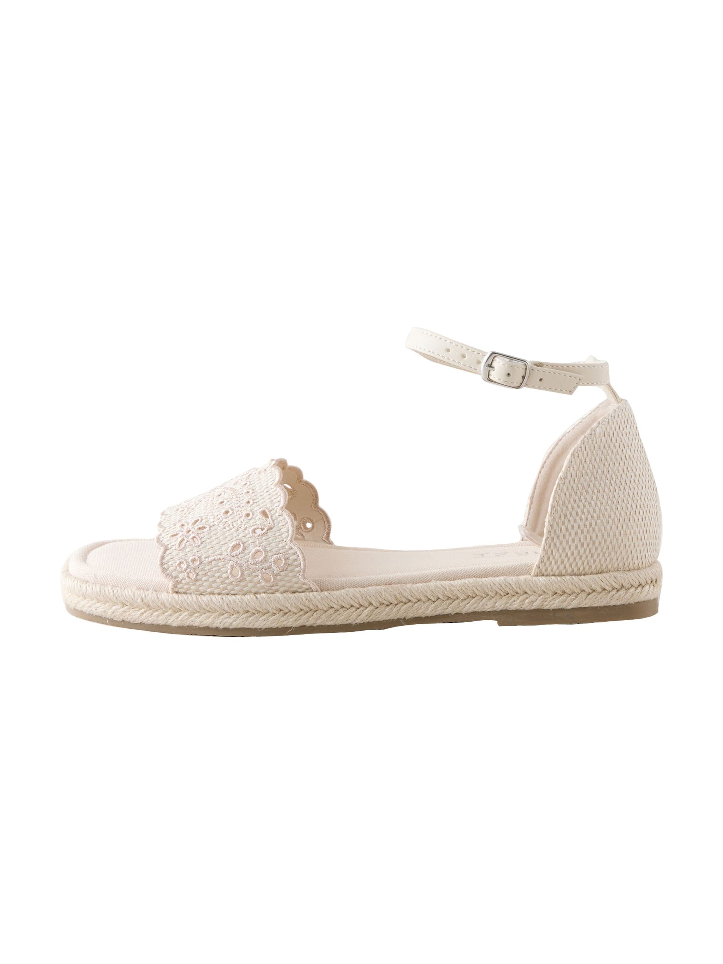 Sandales Next en beige : devant