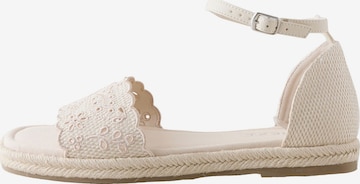 Sandales Next en beige : devant