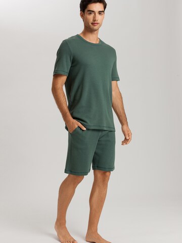 Pyjama court 'Smart Sleep' Hanro en vert : devant