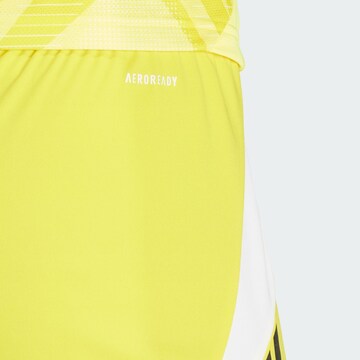 ADIDAS PERFORMANCE Regular Sportshorts 'Tiro 24' in Gelb