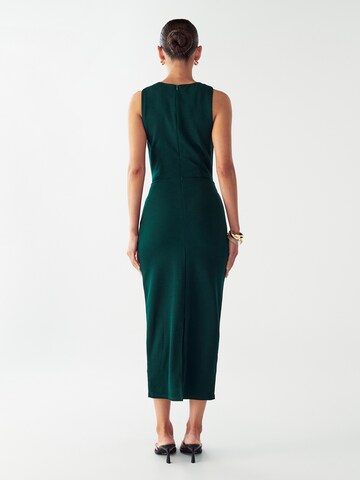 Willa Dress 'Aleda' in Green: back
