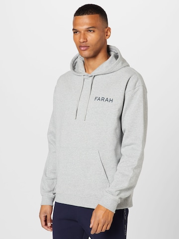 FARAH Sweatshirt 'MINNOT' in Grey: front