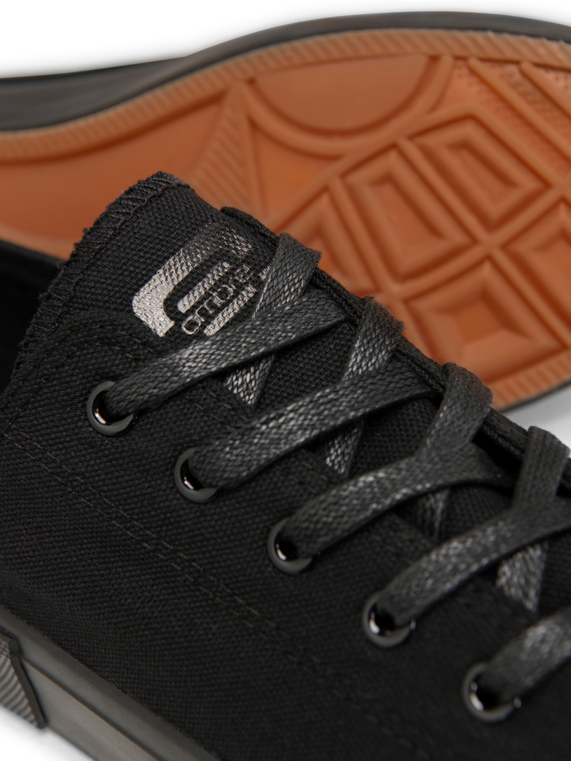 Ombre Sneakers laag in Zwart