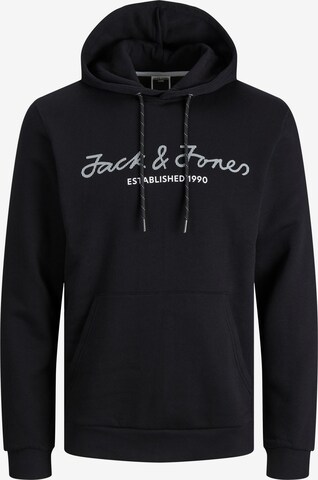 JACK & JONES Sweatshirt 'Berg' in Zwart: voorkant
