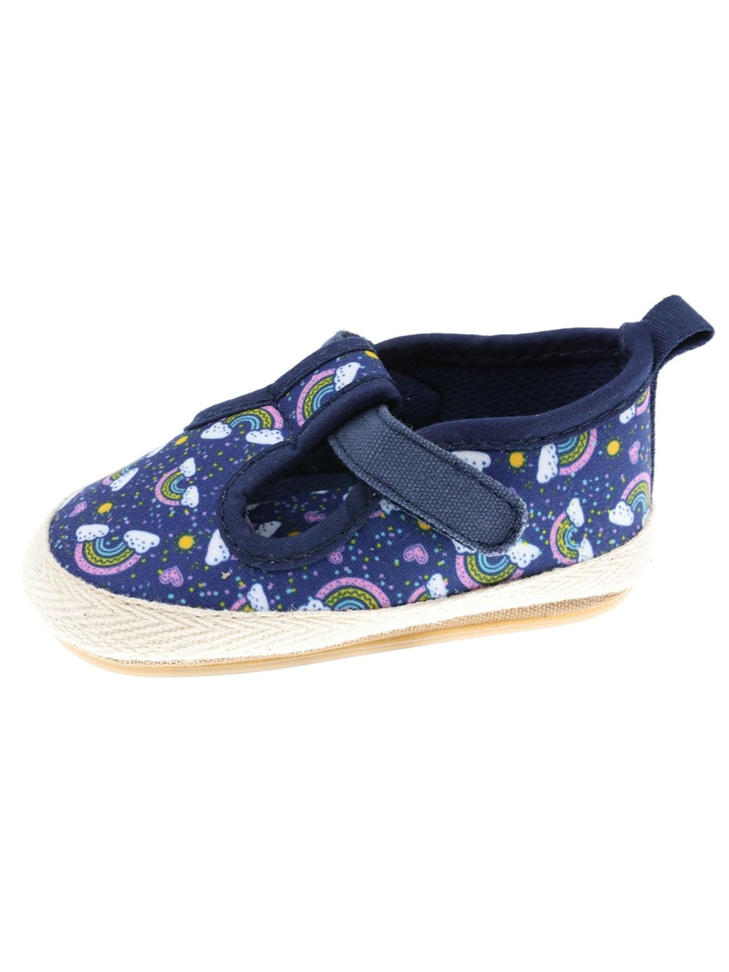 Chaussure basse 'Babuche' Beppi en bleu : devant