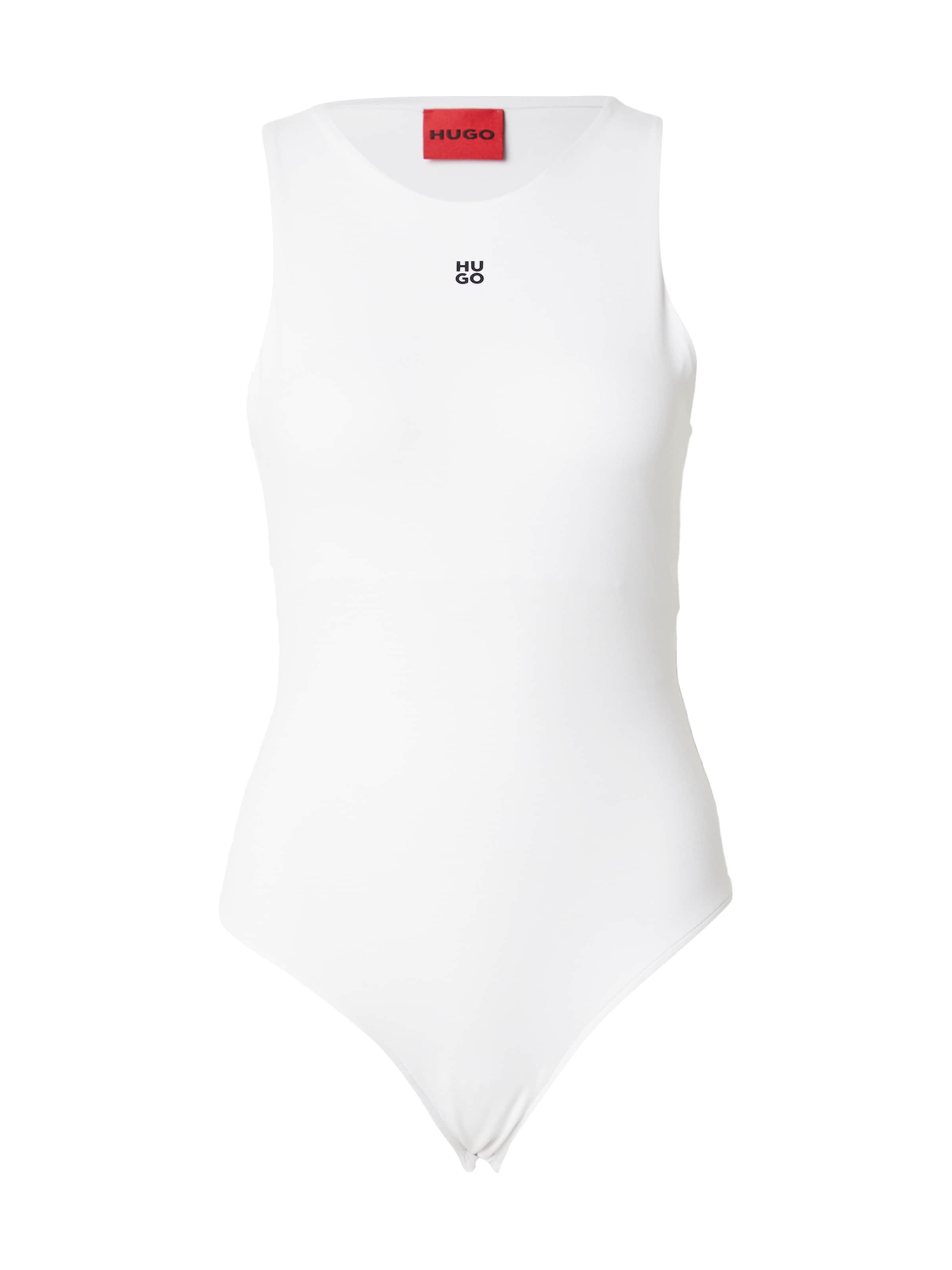 balts HUGO Bodijs-krekls 'Dasiel': no priekšpuses