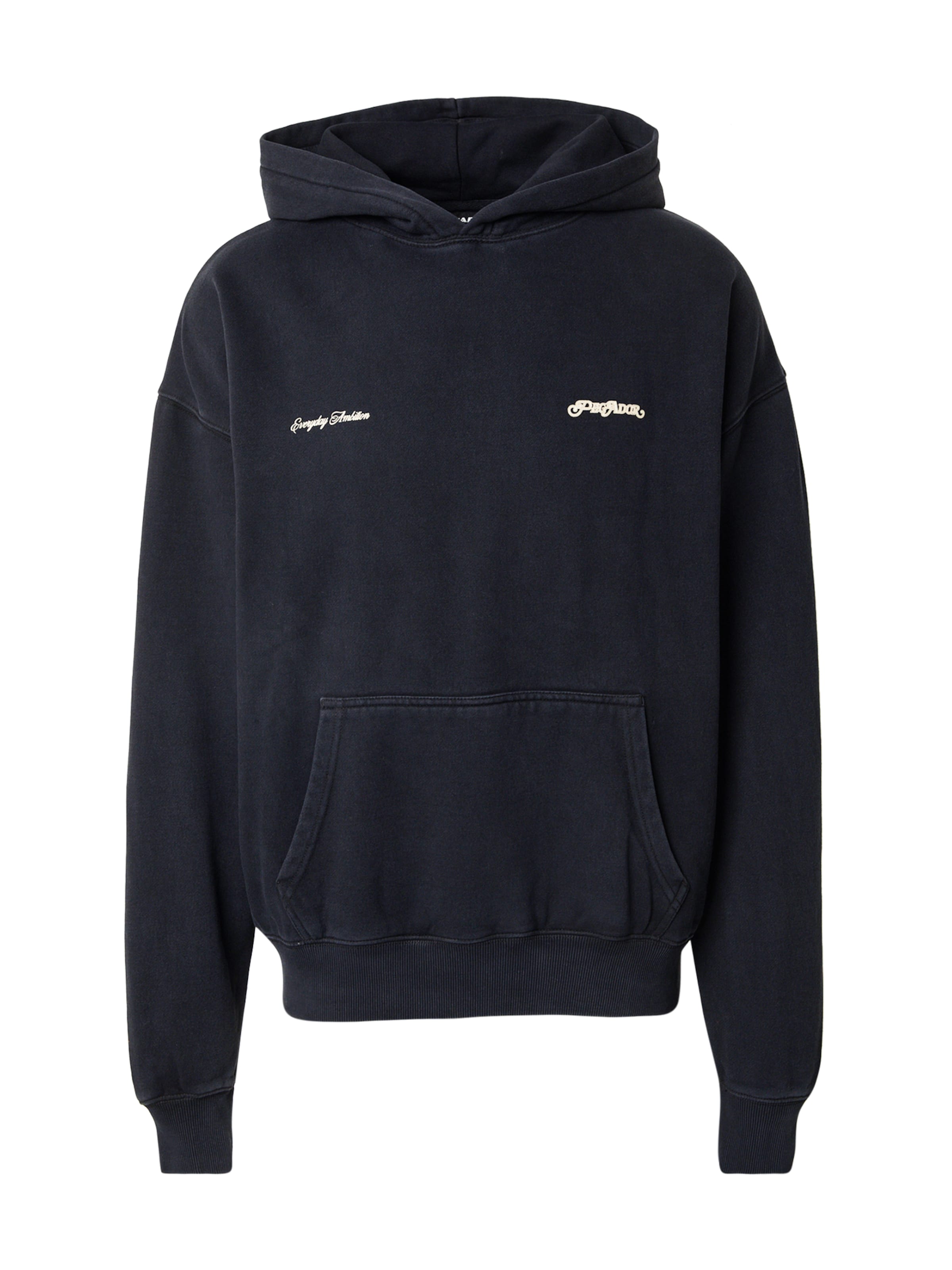 Sweat-shirt 'Ernem' Pegador en noir : devant