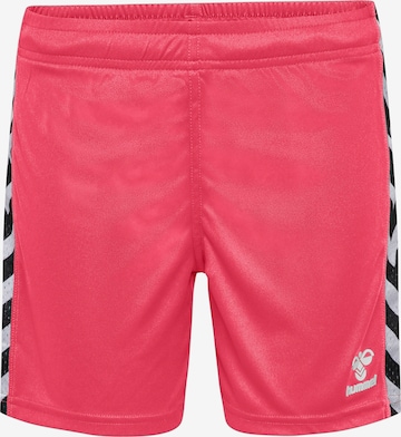 Hummel Sportbroek in Roze: voorkant