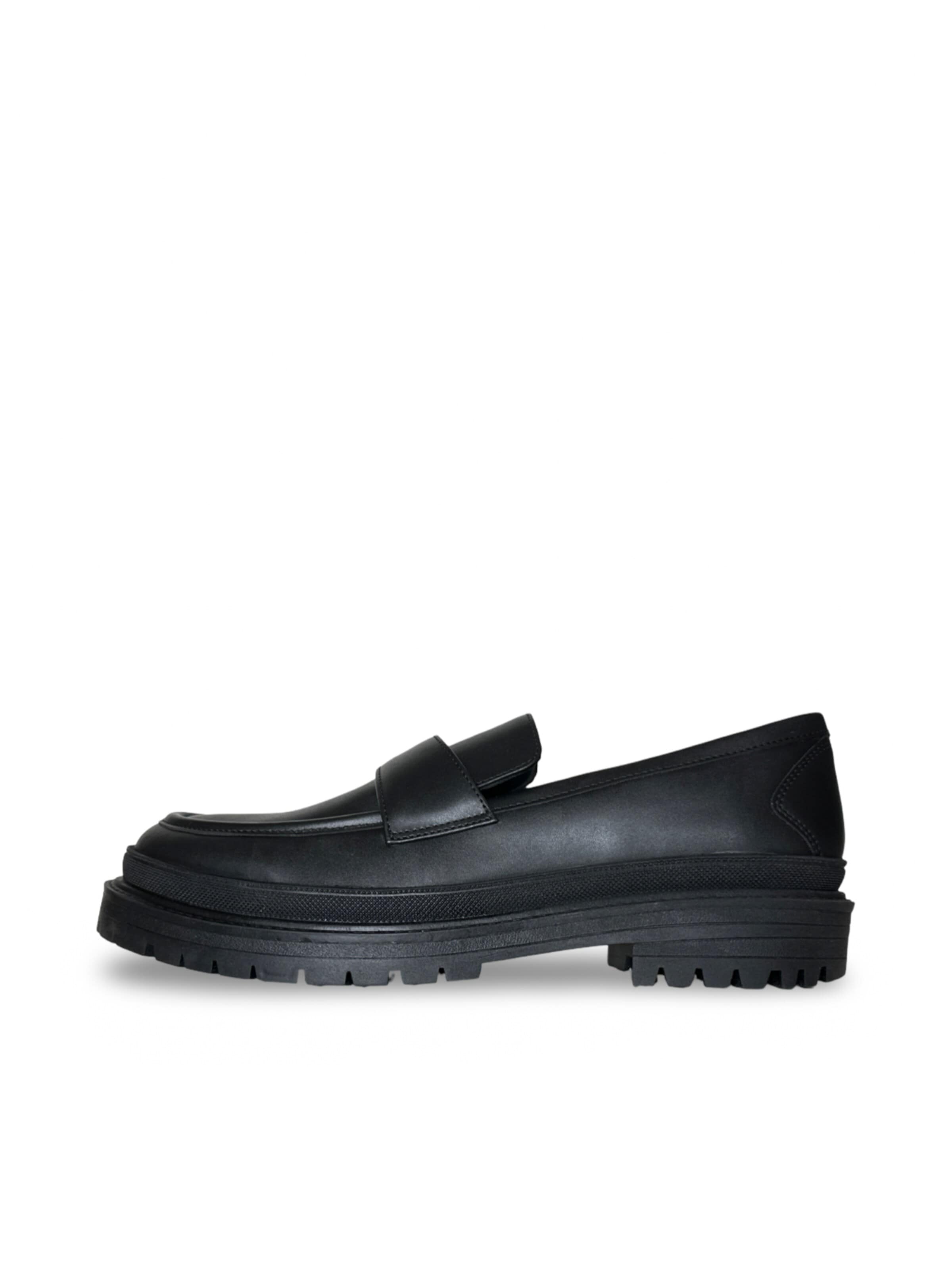 nae Vegan Shoes Slipper 'Cesar' – černá: přední strana
