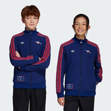 Veste de sport 'Arsenal Terrace Icons' ADIDAS ORIGINALS en bleu