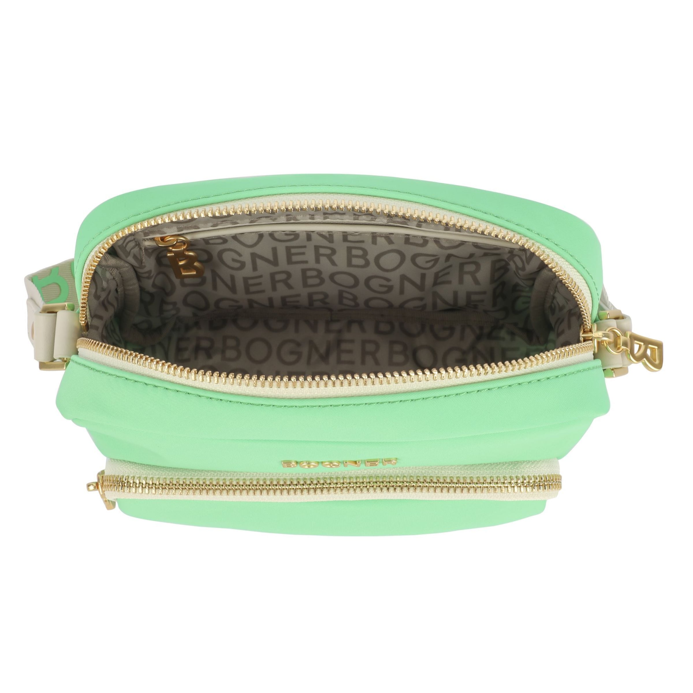 BOGNER - Mala de ombro 'Klosters Neve' em verde