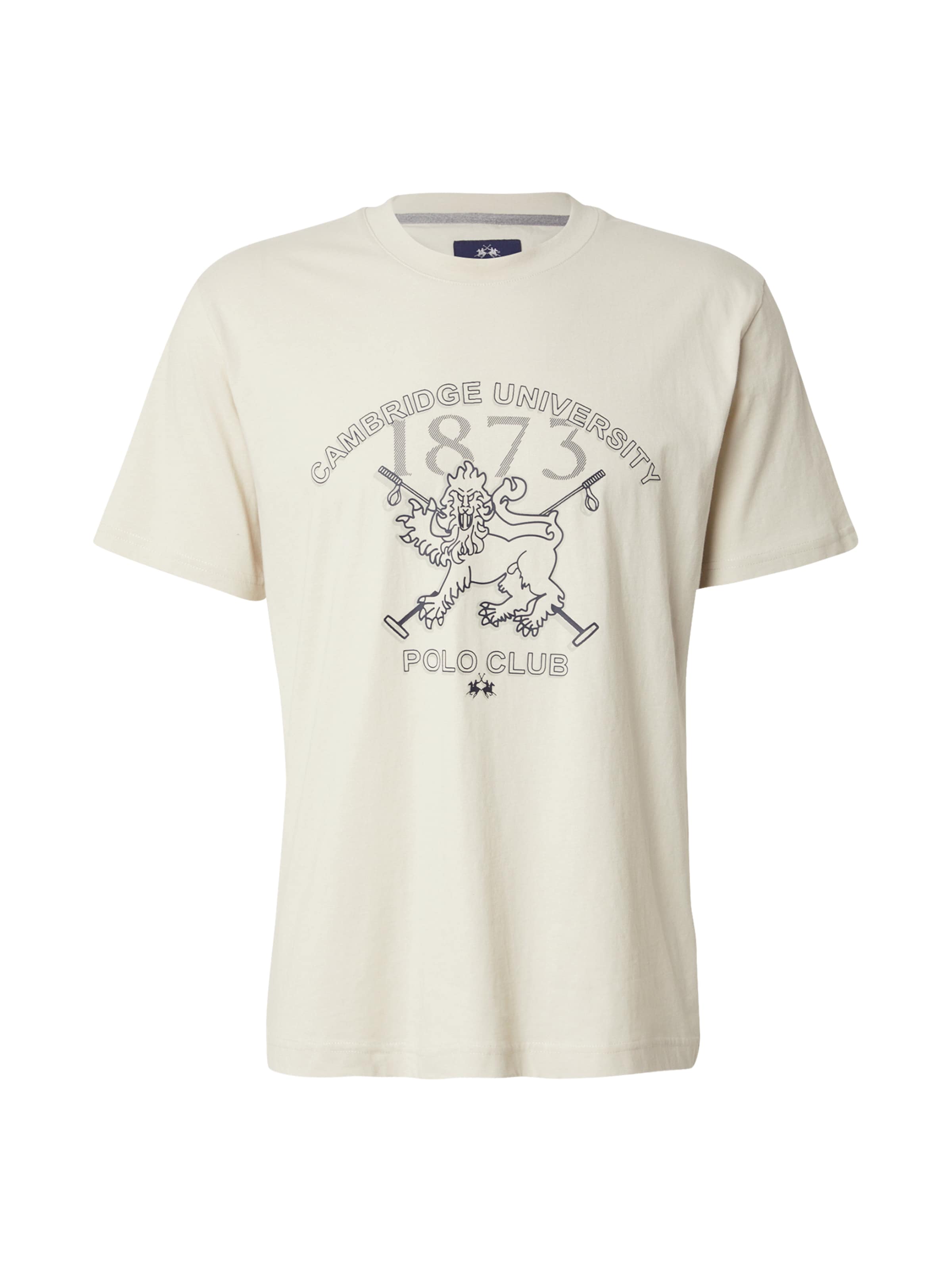 La Martina Majica | bela barva: sprednja stran