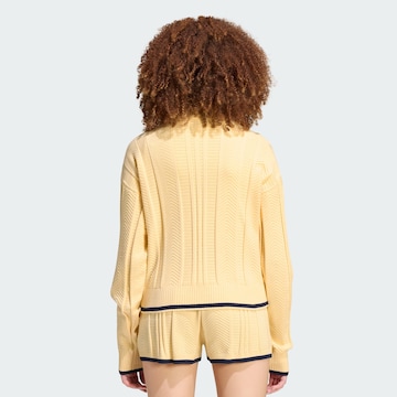 Cardigan 'Firebird' ADIDAS ORIGINALS en jaune