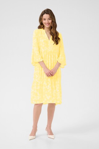 Kaffe Kleid 'Hera Amber' in Gelb
