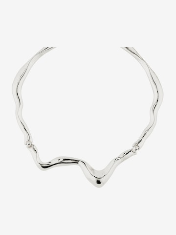 Pilgrim Halsband 'Moon' i silver