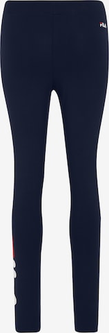 Skinny Pantaloni sport 'Baek' de la FILA pe albastru