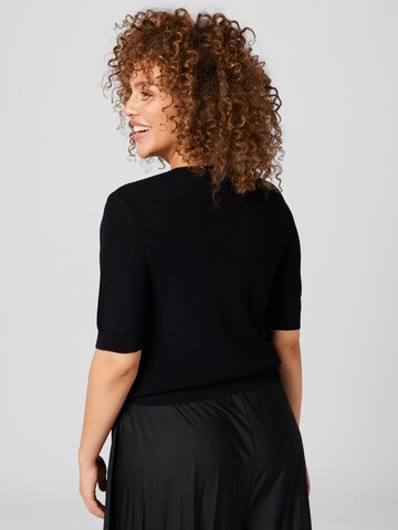 Guido Maria Kretschmer Curvy Shirt in Schwarz